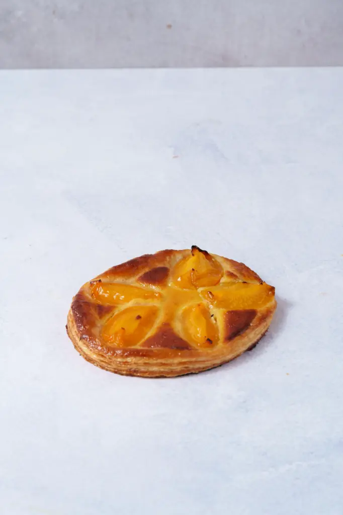Feuilleté abricots/amandes 