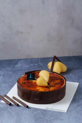 Gateau Bavarois Poires Choco  